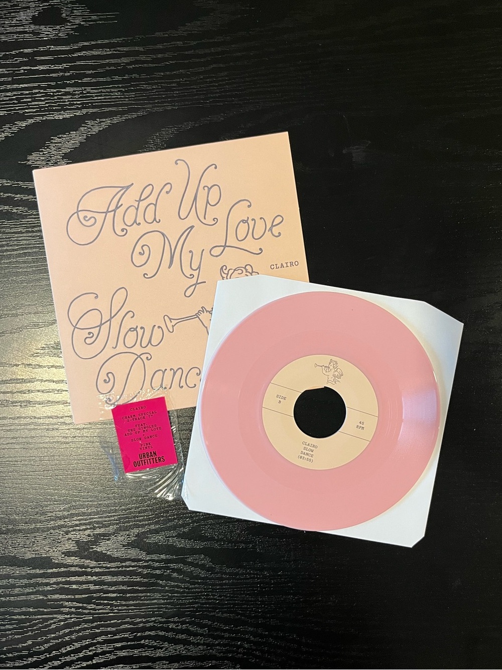 clairo add up my love/slow dance 7 inch vinyl